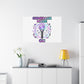 Comeback Mode On Canvas, K-pop Fan Art | Lightstick, Purple Era