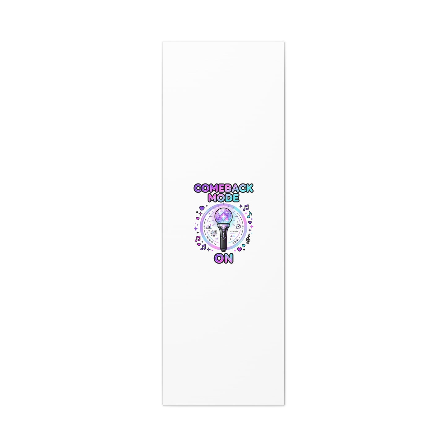 Comeback Mode On Canvas, K-pop Fan Art | Lightstick, Purple Era