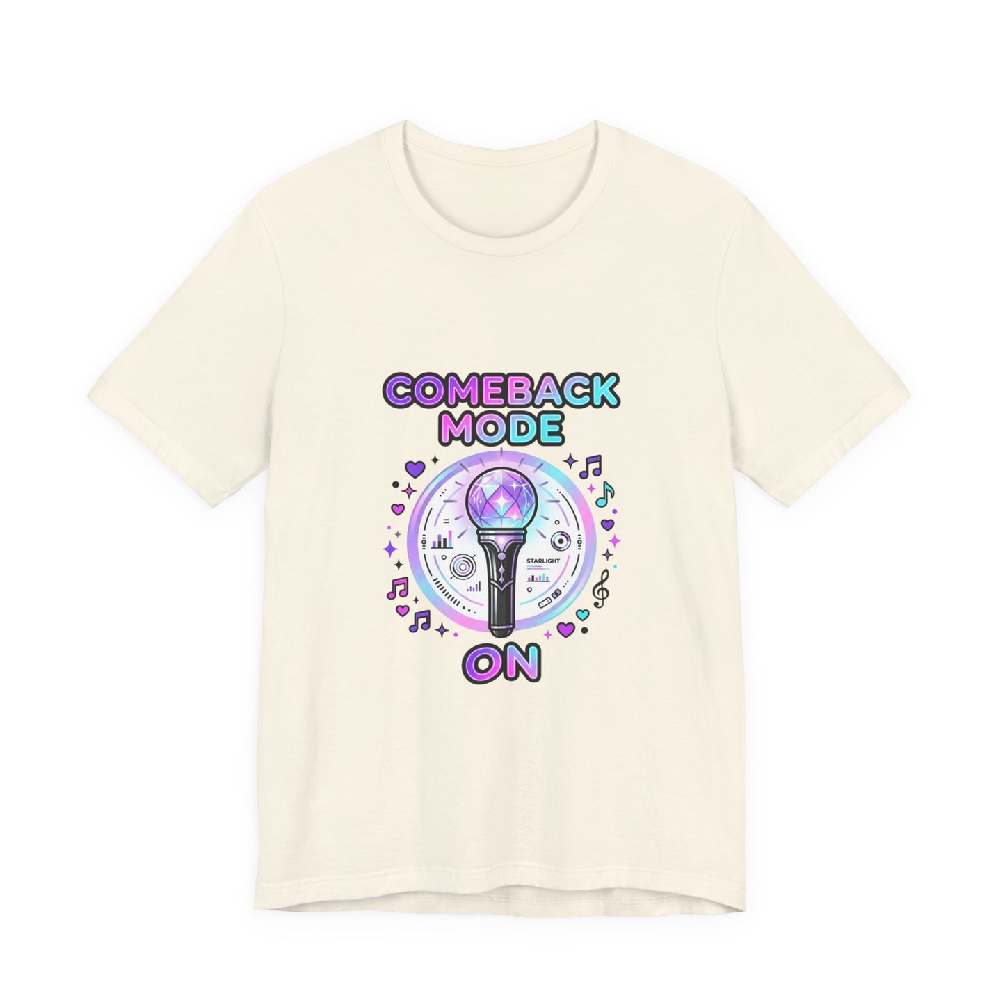 Comeback Mode On Tee | K-pop comeback, lightstick stan