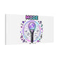 Comeback Mode On Canvas, K-pop Fan Art | Lightstick, Purple Era