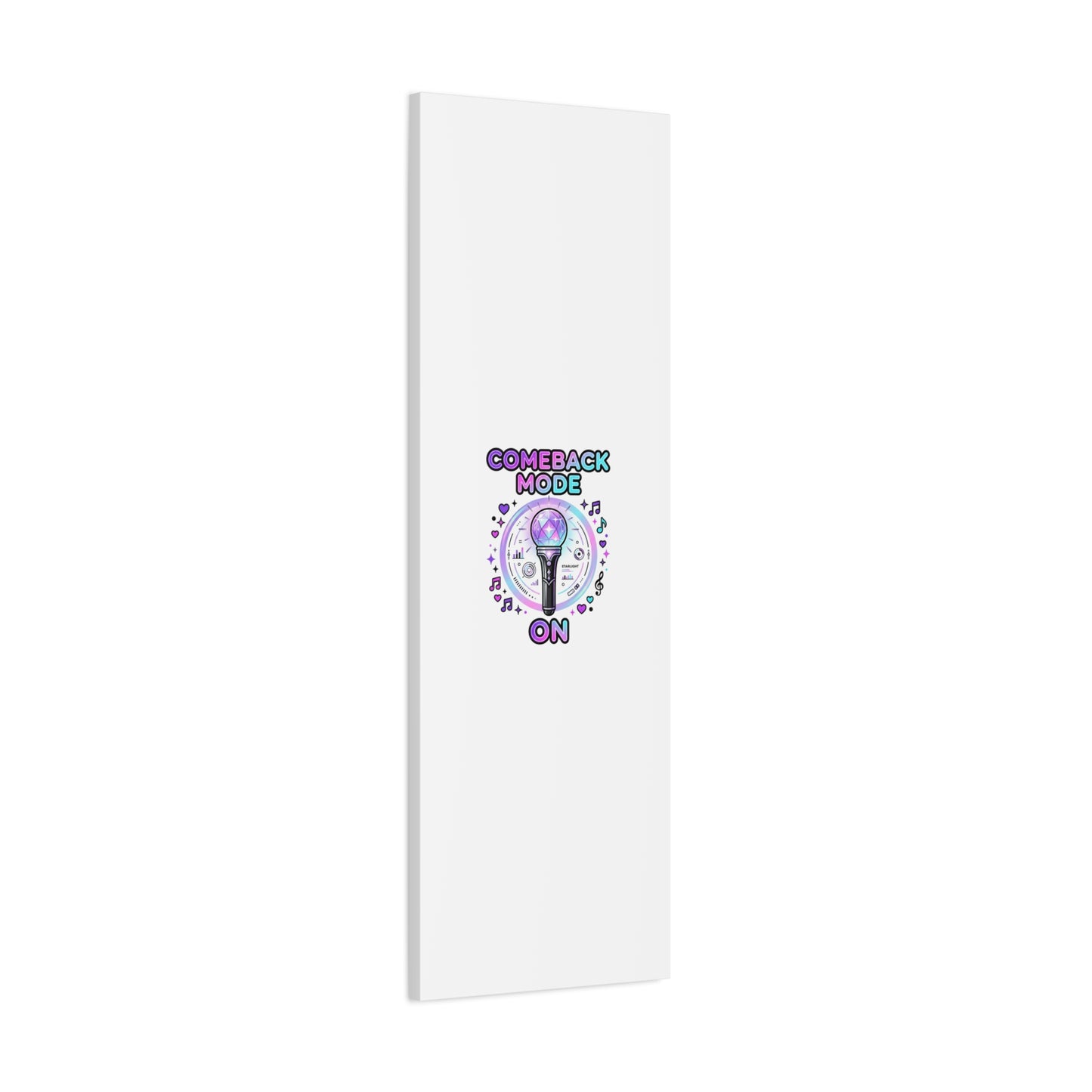 Comeback Mode On Canvas, K-pop Fan Art | Lightstick, Purple Era
