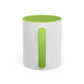Skincare Vitamins Serum Illustration Mug | Accent Coffee Mug