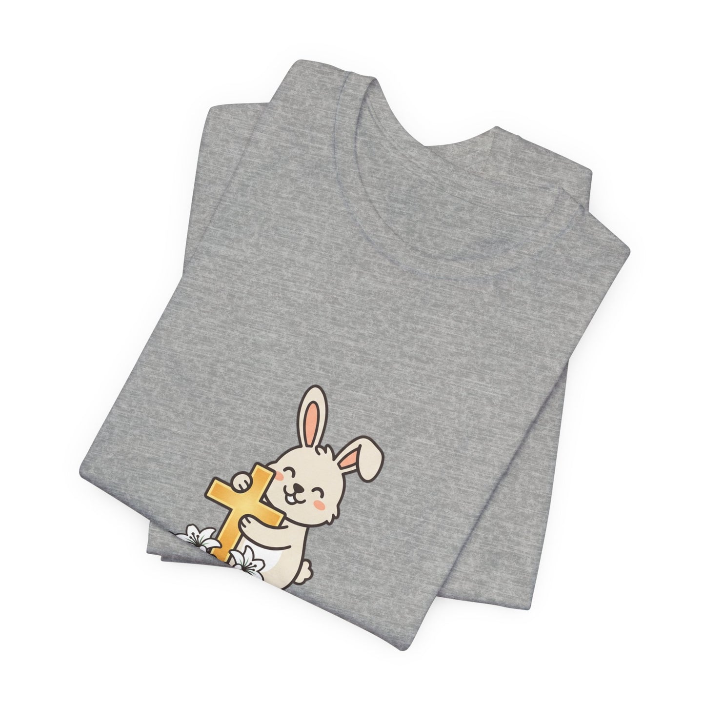 No Bunny Loves You Like Jesus T-Shirt | Easter Christian, Church Humor, Pastel Retro