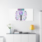 Comeback Mode On Canvas, K-pop Fan Art | Lightstick, Purple Era