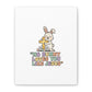 No Bunny Loves You Like Jesus Canvas | Easter Christian, Pastel Retro