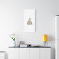 No Bunny Loves You Like Jesus Canvas | Easter Christian, Pastel Retro