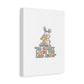 No Bunny Loves You Like Jesus Canvas | Easter Christian, Pastel Retro