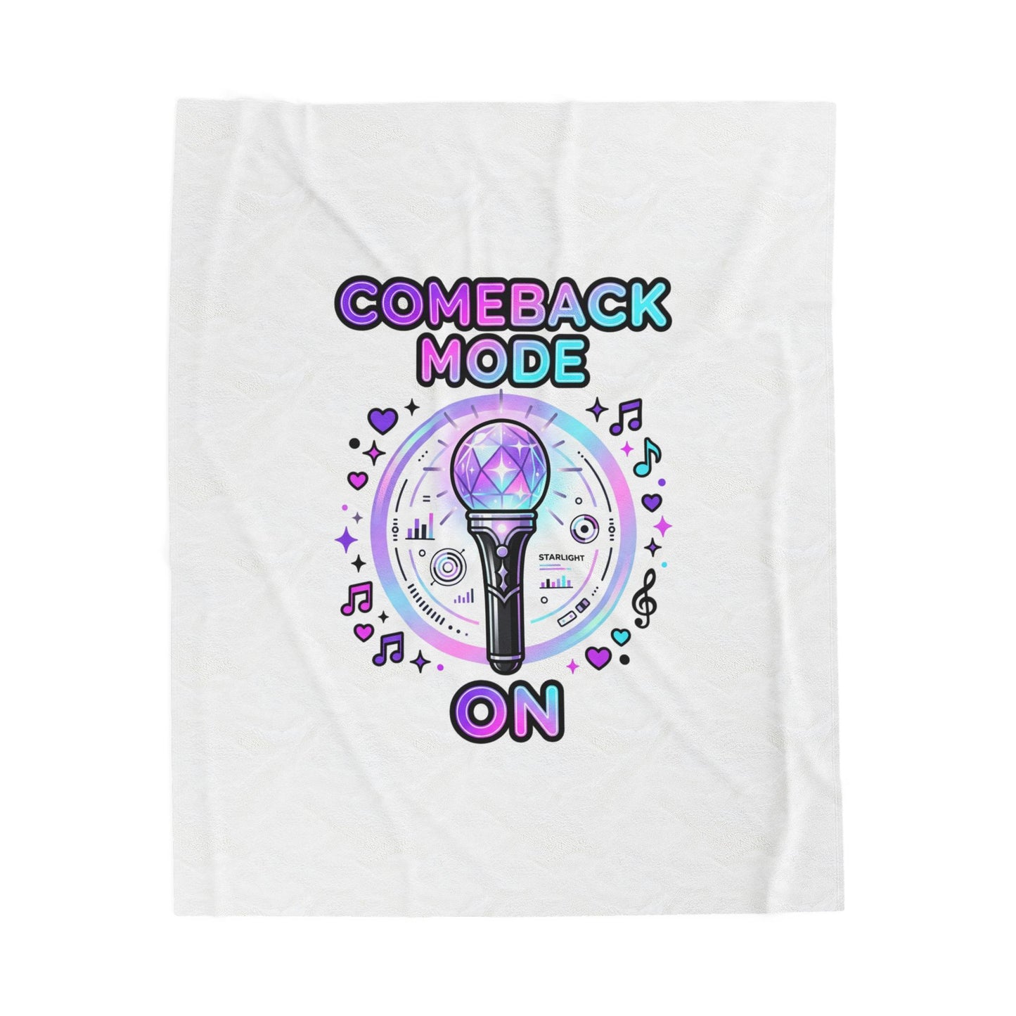 Comeback Mode Lightstick Blanket | K-pop comeback, stan purple era