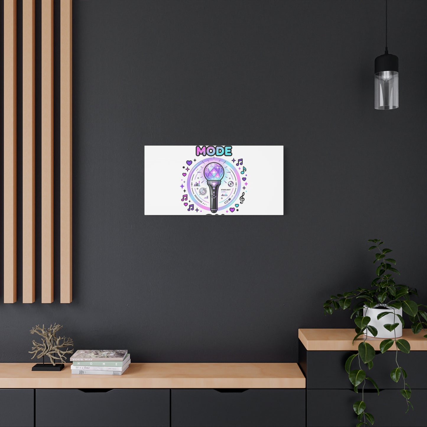 Comeback Mode On Canvas, K-pop Fan Art | Lightstick, Purple Era