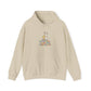 Resurrection Bunny Illustration Hoodie | Easter Christian, Pastel Retro Church Humor