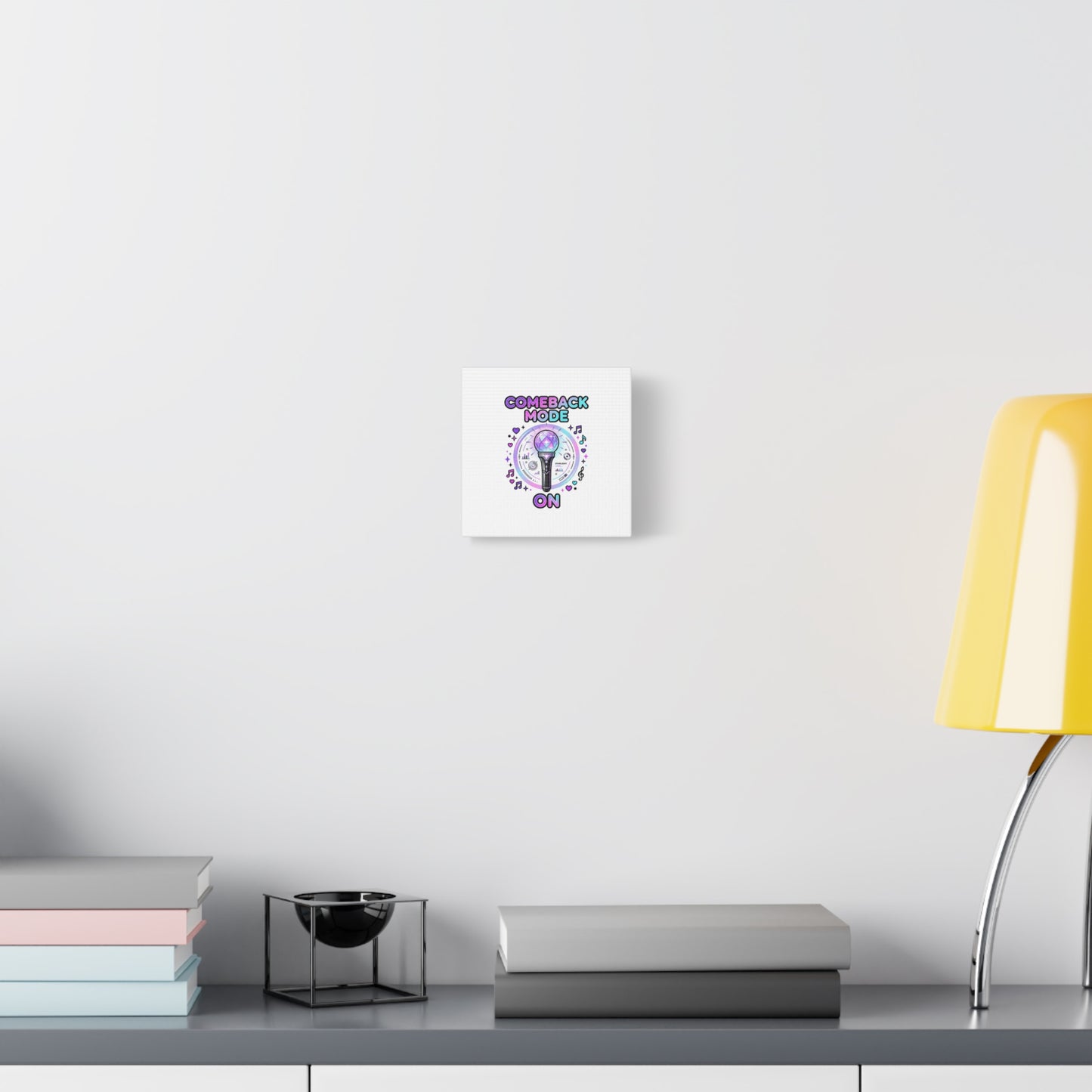 Comeback Mode On Canvas, K-pop Fan Art | Lightstick, Purple Era