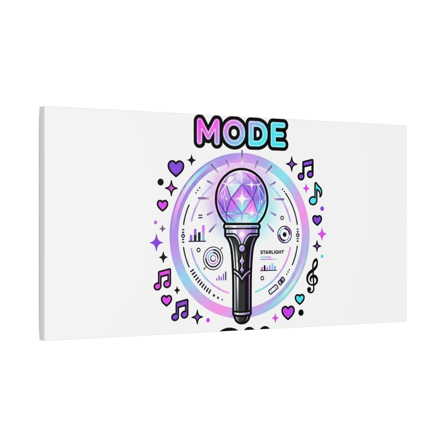 Comeback Mode On Canvas, K-pop Fan Art | Lightstick, Purple Era