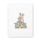 No Bunny Loves You Like Jesus Canvas | Easter Christian, Pastel Retro