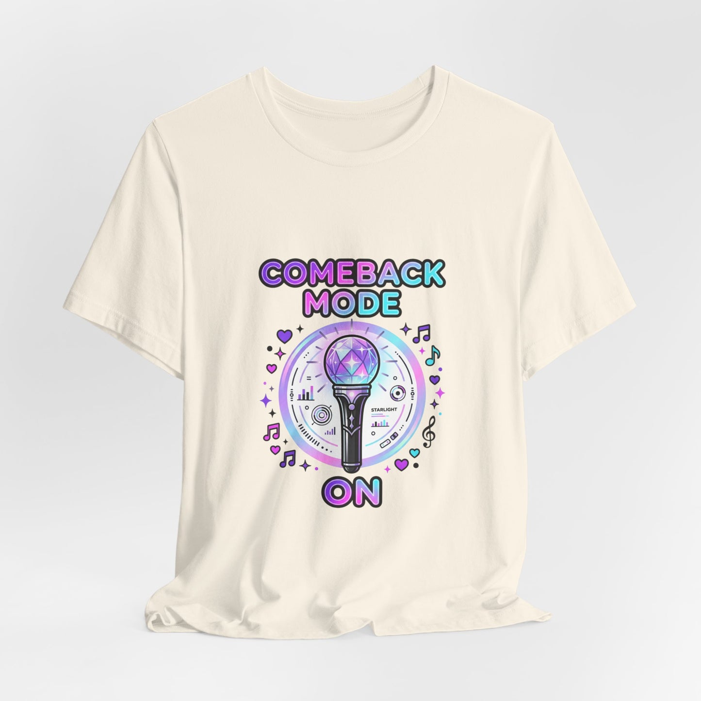 Comeback Mode On Tee | K-pop comeback, lightstick stan
