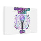 Comeback Mode On Canvas, K-pop Fan Art | Lightstick, Purple Era