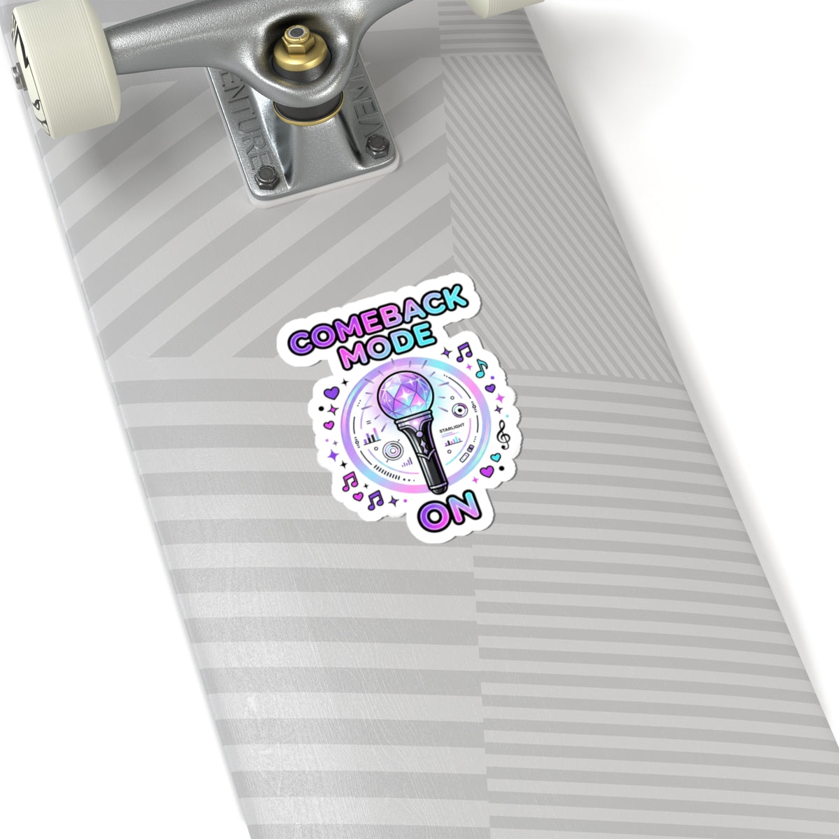 Comeback Mode Lightstick Kiss-Cut Sticker | K-pop comeback, stan