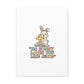 No Bunny Loves You Like Jesus Canvas | Easter Christian, Pastel Retro