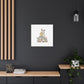 No Bunny Loves You Like Jesus Canvas | Easter Christian, Pastel Retro