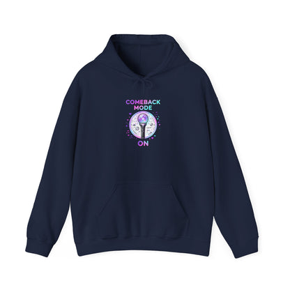 Comeback Mode On Hoodie | K-pop comeback, fan chant, purple era