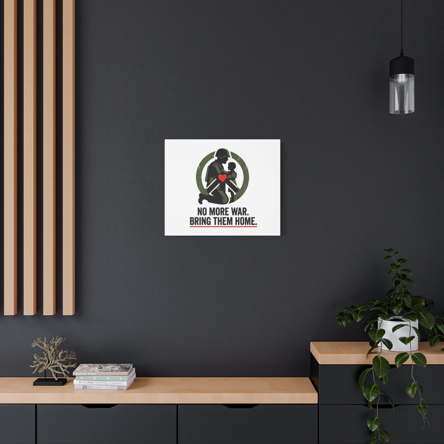 No More War Bring Them Home Canvas | Anti-War, Peace Protest