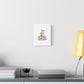 No Bunny Loves You Like Jesus Canvas | Easter Christian, Pastel Retro