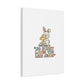 No Bunny Loves You Like Jesus Canvas | Easter Christian, Pastel Retro