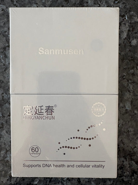 Sanmusen Dingyangchun Supports DNA Health and Cellular Vitality 60 Capsules
