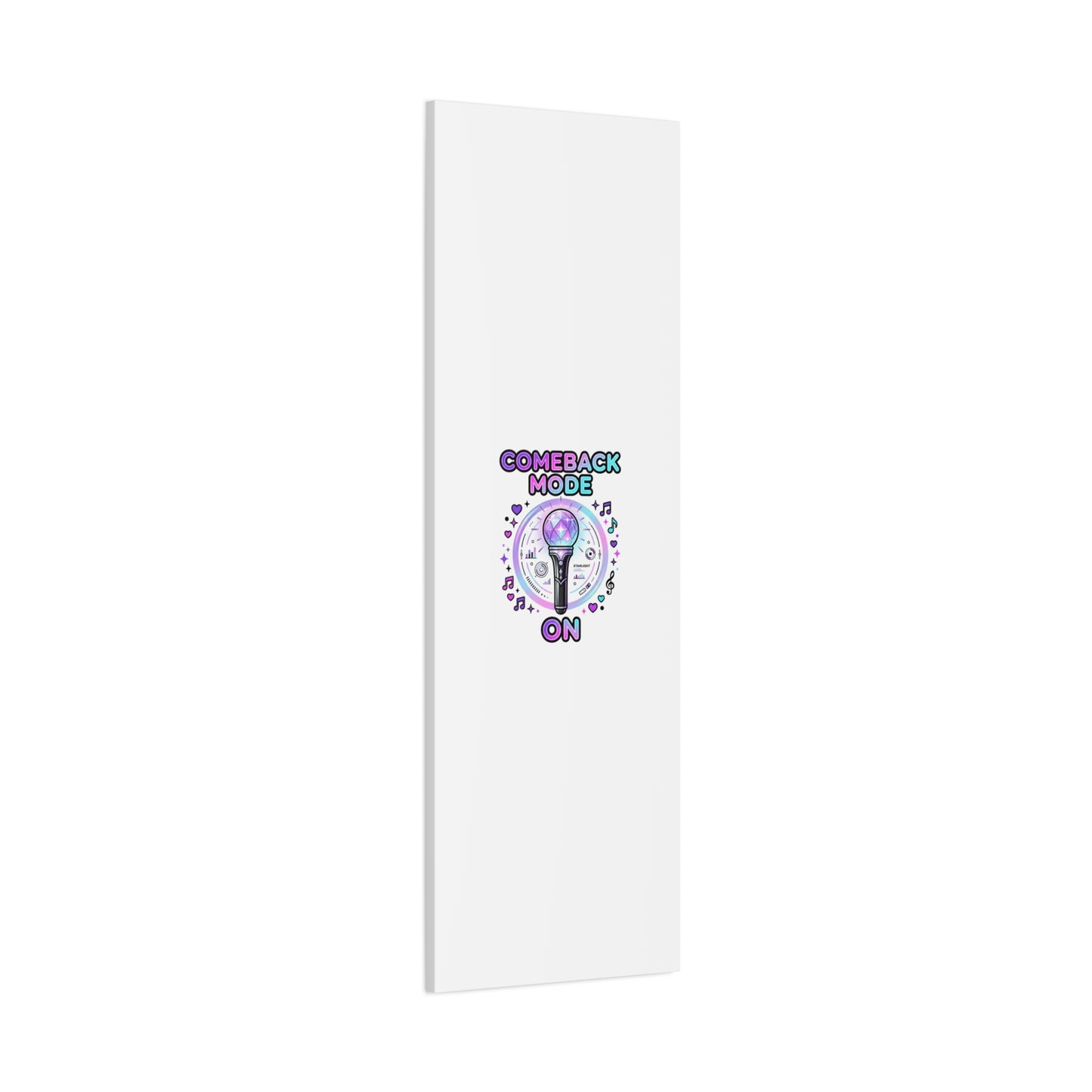 Comeback Mode On Canvas, K-pop Fan Art | Lightstick, Purple Era