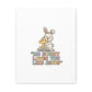 No Bunny Loves You Like Jesus Canvas | Easter Christian, Pastel Retro