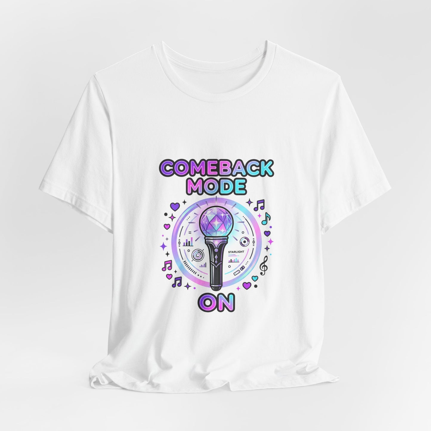 Comeback Mode On Tee | K-pop comeback, lightstick stan