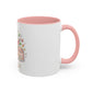Skincare Vitamins Serum Illustration Mug | Accent Coffee Mug