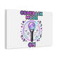Comeback Mode On Canvas, K-pop Fan Art | Lightstick, Purple Era