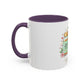 Skincare Vitamins Serum Illustration Mug | Accent Coffee Mug