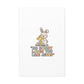 No Bunny Loves You Like Jesus Canvas | Easter Christian, Pastel Retro