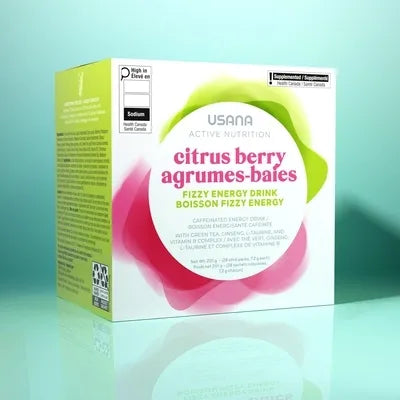 USANA Fizzy Energy Drink 28 Sticks