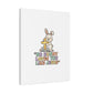 No Bunny Loves You Like Jesus Canvas | Easter Christian, Pastel Retro