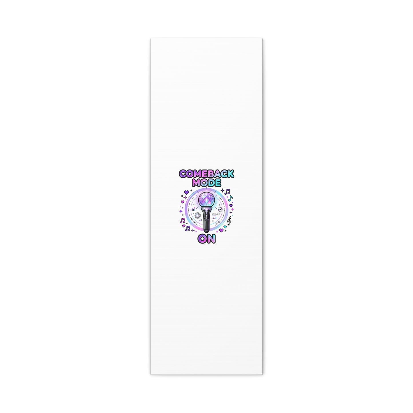 Comeback Mode On Canvas, K-pop Fan Art | Lightstick, Purple Era