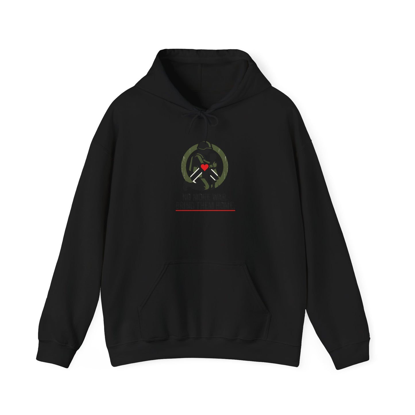 No More War Bring Them Home Hoodie | Anti-War, Peace, Solidarity