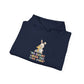 Resurrection Bunny Illustration Hoodie | Easter Christian, Pastel Retro Church Humor
