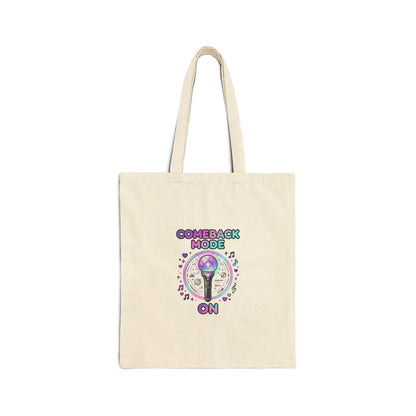 Comeback Mode On Tote | K-pop comeback, fan chant, purple era