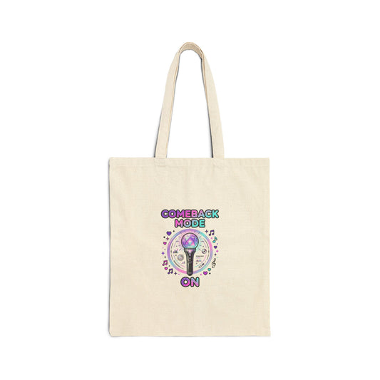 Comeback Mode On Tote | K-pop comeback, fan chant, purple era