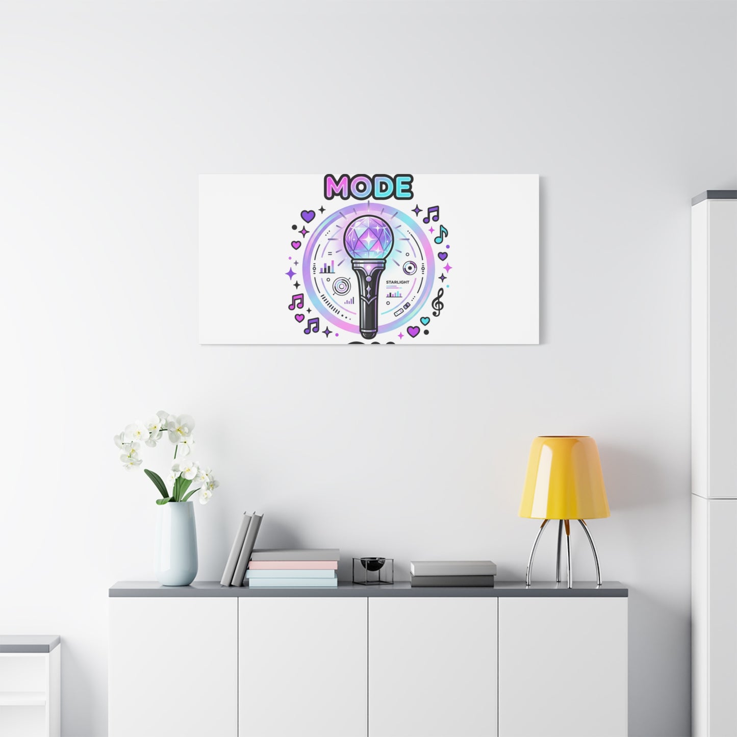 Comeback Mode On Canvas, K-pop Fan Art | Lightstick, Purple Era