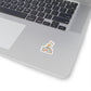 No Bunny Loves You Like Jesus Kiss-Cut Stickers | Easter Christian, Pastel Retro