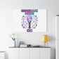 Comeback Mode On Canvas, K-pop Fan Art | Lightstick, Purple Era