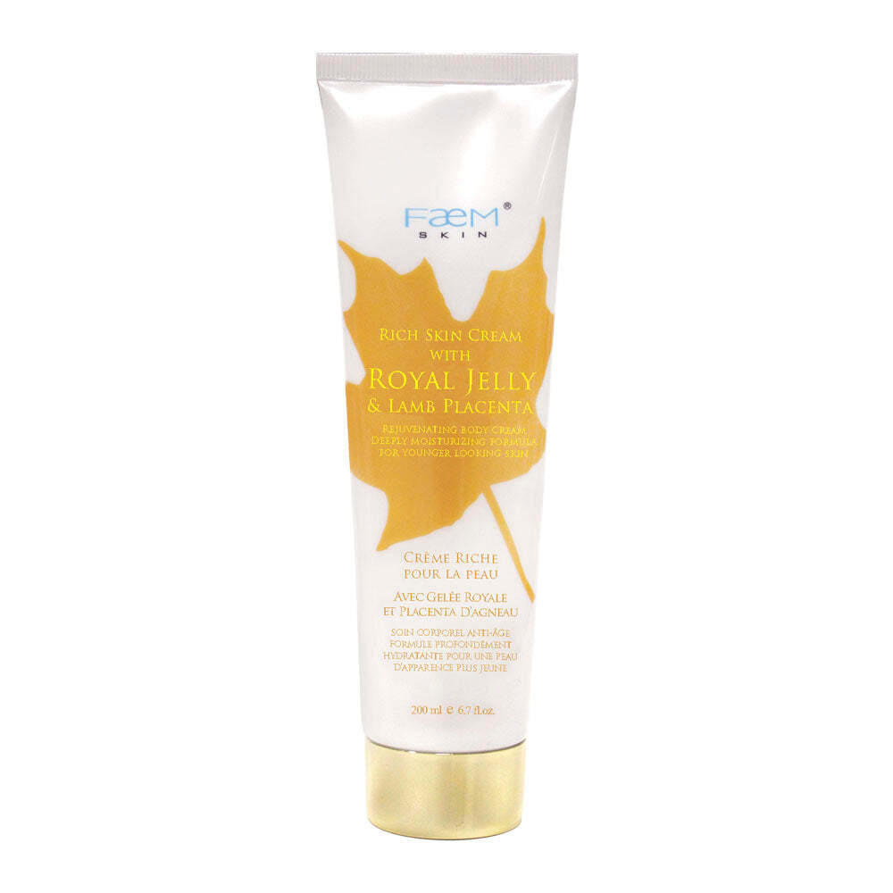 Faem Skin Rich Skin Cream w/ Royal Jelly Lamb Placenta Elastic 6.7 fl ...