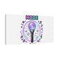 Comeback Mode On Canvas, K-pop Fan Art | Lightstick, Purple Era