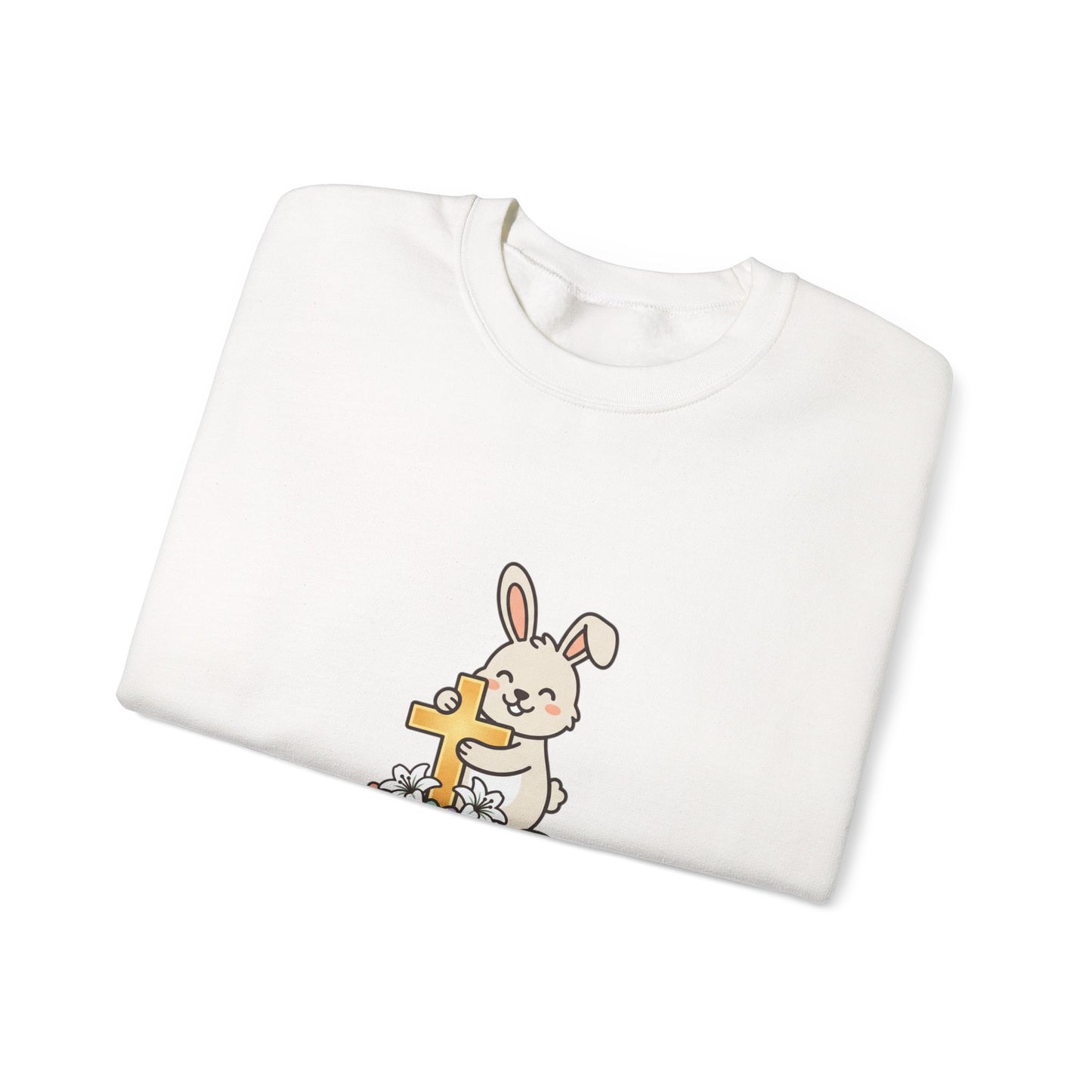 No Bunny Loves You Like Jesus Sweatshirt | Easter Christian, Pastel Retro