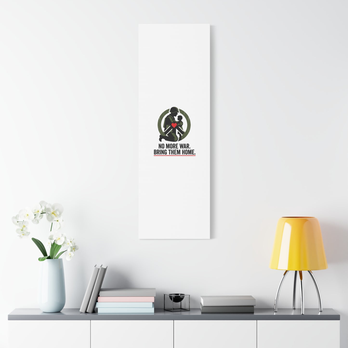 No More War Bring Them Home Canvas | Anti-War, Peace Protest