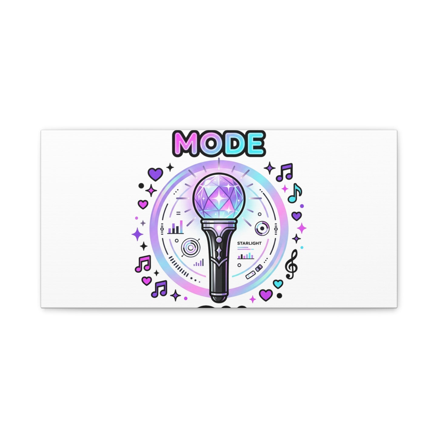 Comeback Mode On Canvas, K-pop Fan Art | Lightstick, Purple Era