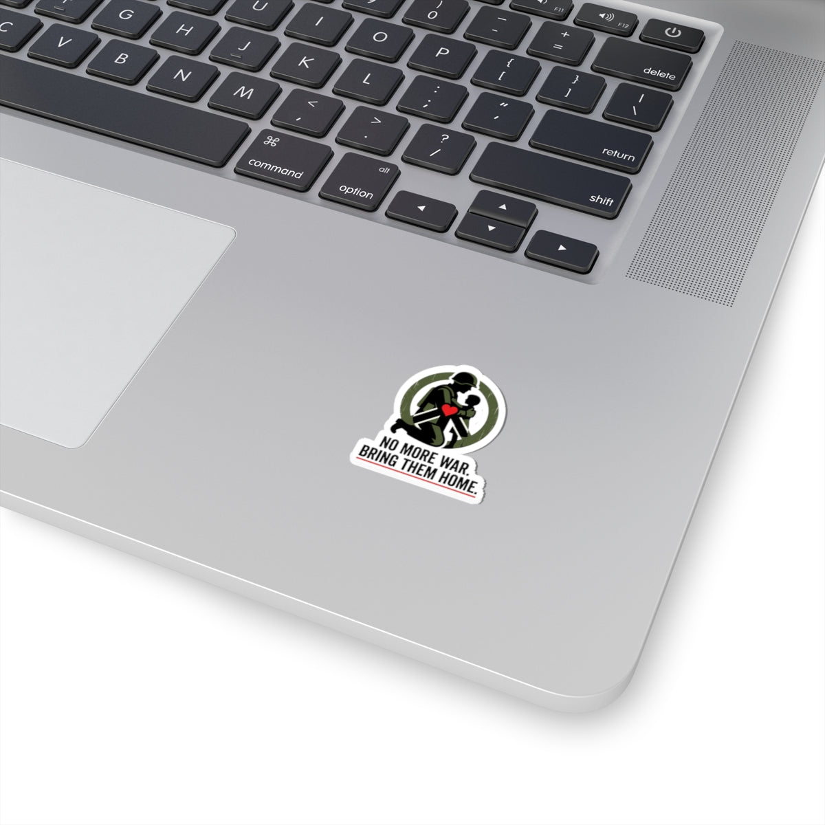 No More War Bring Them Home Sticker | anti-war, peace, solidarity